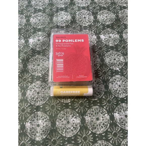 Buff City Soap 99 Pomlems Wax Melt and Carefree Coconut Lip Balm Bundle - Picture 1 of 2